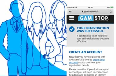 GAMSTOP successful registration