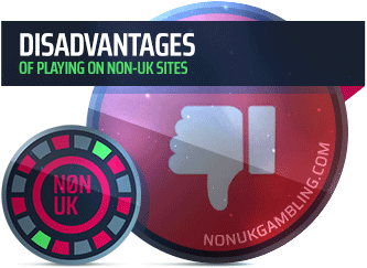 Disadvantages of Non UK registered Casinos